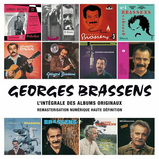 Integrale Des Albums Originaux - CD Audio di Georges Brassens