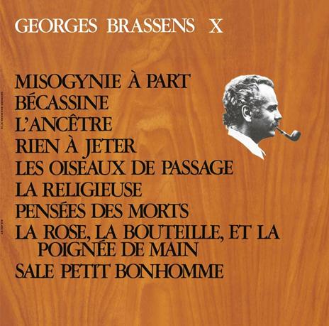 X (N 12) Misogynie a part - Vinile LP di Georges Brassens
