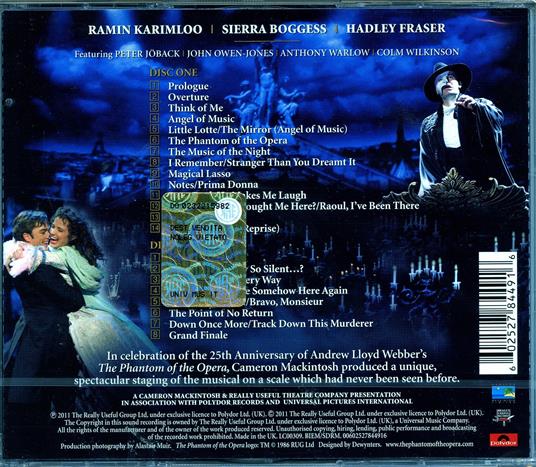 The Phantom of the Opera (Colonna sonora) (At the Royal Albert Hall) - CD Audio di Andrew Lloyd Webber - 2