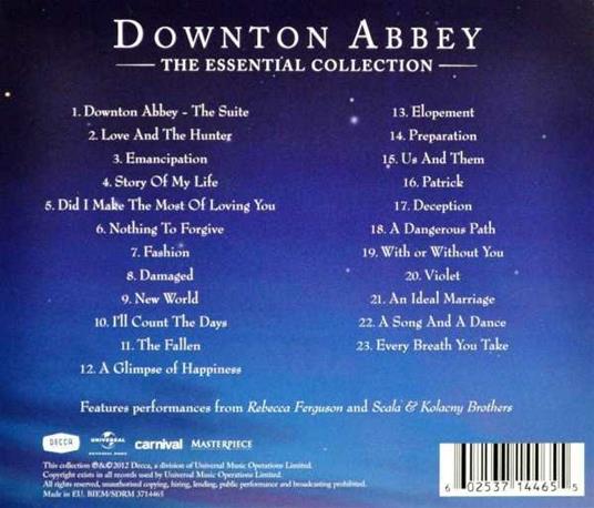 Downton Abbey. The Essential Collection (Colonna sonora) - CD Audio - 2