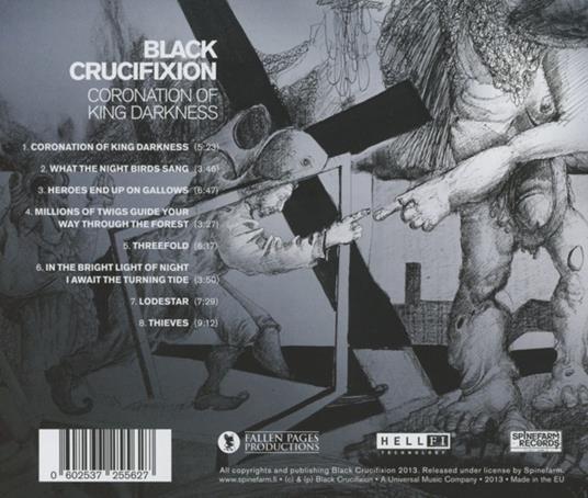 Coronation of King Darkness - CD Audio di Black Crucifixion - 2