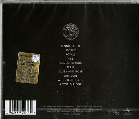 Pure Heroine - CD Audio di Lorde - 2