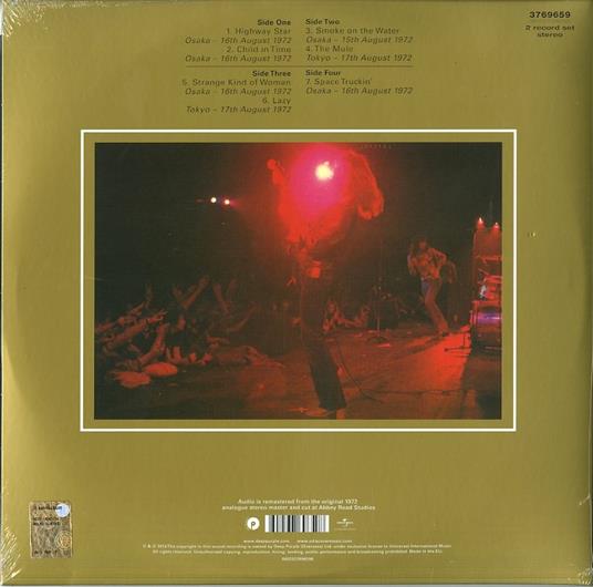 Made in Japan (180 gr.) - Vinile LP di Deep Purple - 2