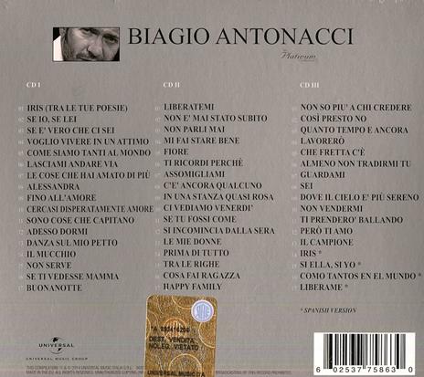 The Platinum Collection - Biagio Antonacci - CD | IBS