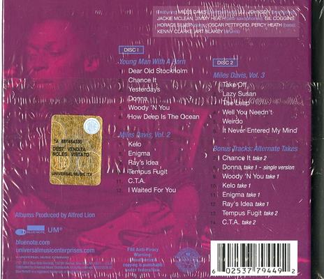 Take Off. The Complete Blue Note Albums - CD Audio di Miles Davis - 2