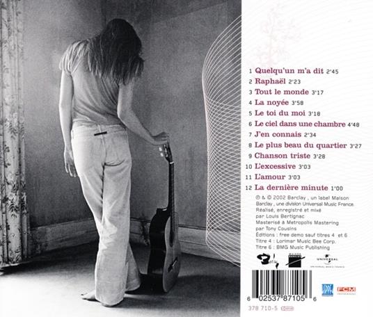 Quelqu'un M'a Dit - CD Audio di Carla Bruni - 2