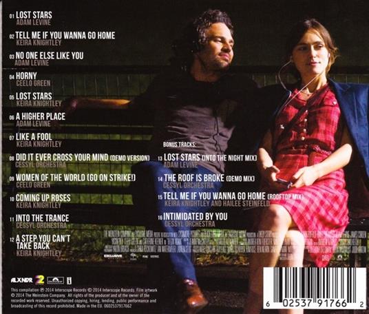 Tutto Può Cambiare (Begin Again) (Colonna sonora) - CD Audio - 2
