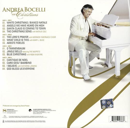My Christmas (Remastered 180 gr.) - Vinile LP di Andrea Bocelli - 2