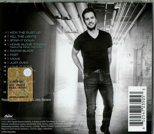 Kill the Lights - CD Audio di Luke Bryan - 2