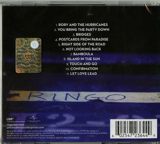 Postcards from Paradise - CD Audio di Ringo Starr - 2