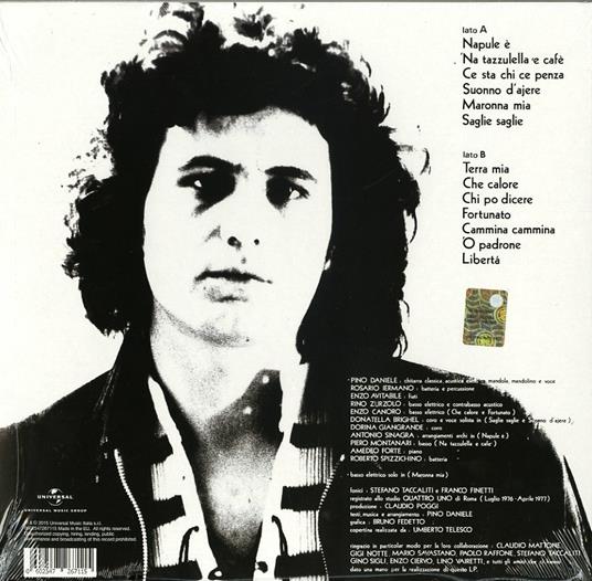 Terra mia - Vinile LP di Pino Daniele - 2