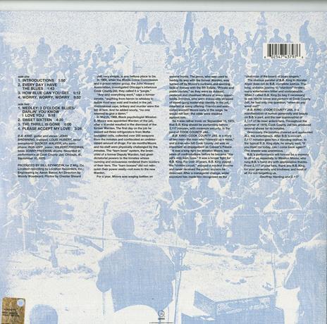 Live in Cook County Jail - Vinile LP di B.B. King - 2