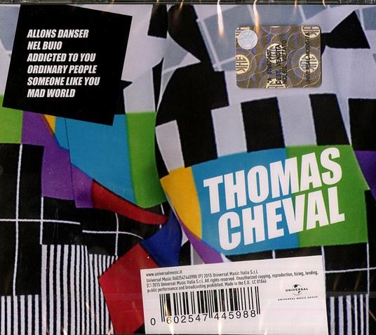 Thomas Cheval Ep (The Voice of Italy 2015) - CD Audio di Thomas Cheval - 2