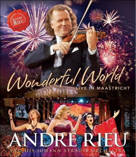 André Rieu and His Johann Strauss Orchestra. Wonderful World (Blu-ray) - Blu-ray di André Rieu,Johann Strauss Orchestra