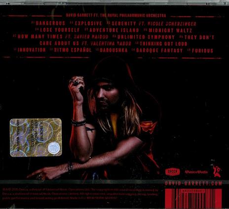 Explosive - CD Audio di David Garrett - 2