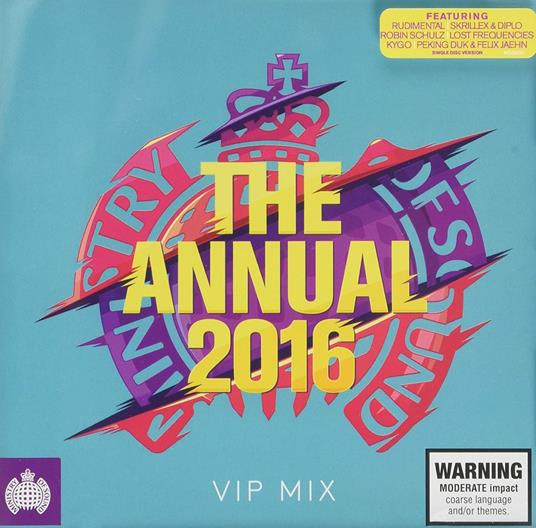 The Annual 2016 (Vip Mix) - CD Audio