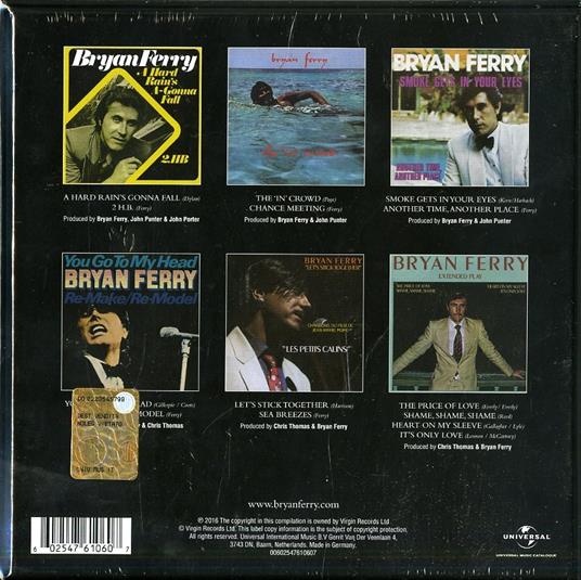 The Island Singles 1973 - 1976 (Limited Edition Box Set) - Vinile 7'' di Bryan Ferry - 2