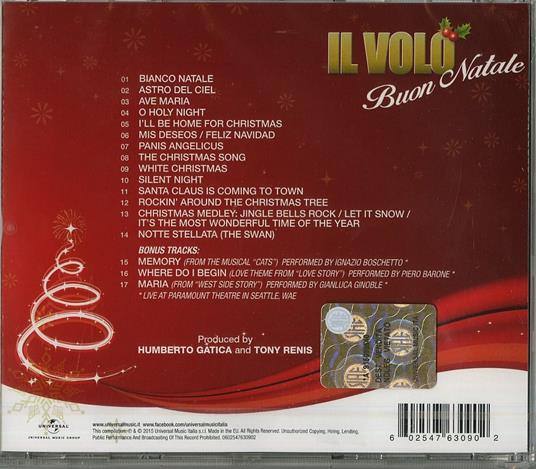 Buon Natale - Il Volo - CD