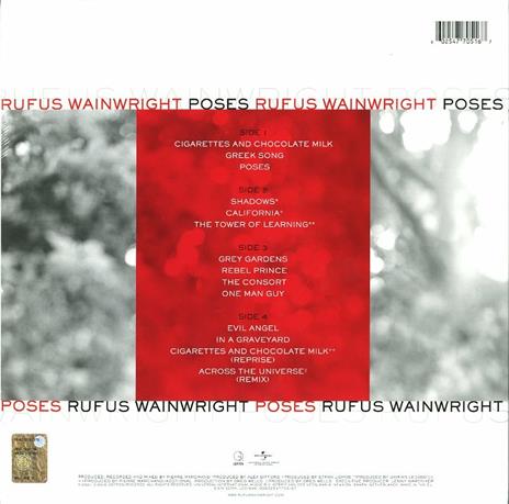 Poses - Vinile LP di Rufus Wainwright - 2