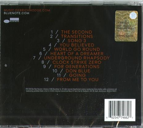 The Second - CD Audio di Derrick Hodge - 2