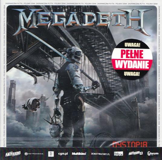 Dystopia - CD Audio di Megadeth