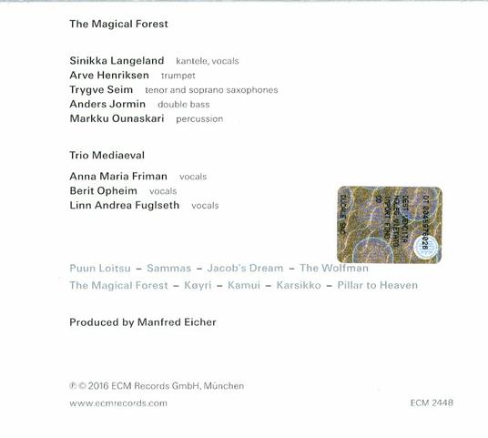 The Magical Forest - CD Audio di Sinikka Langeland - 2