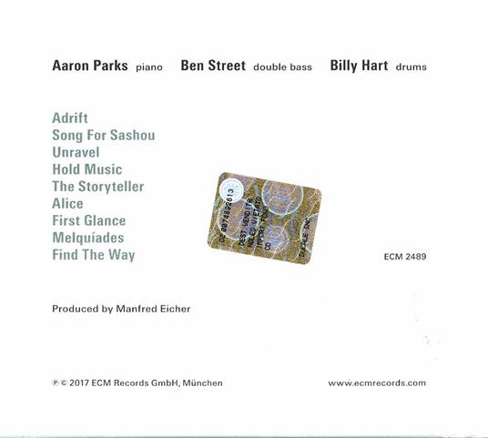 Find the Way - CD Audio di Aaron Parks - 2