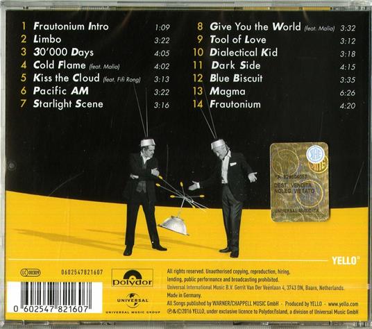 Toy - CD Audio di Yello - 2