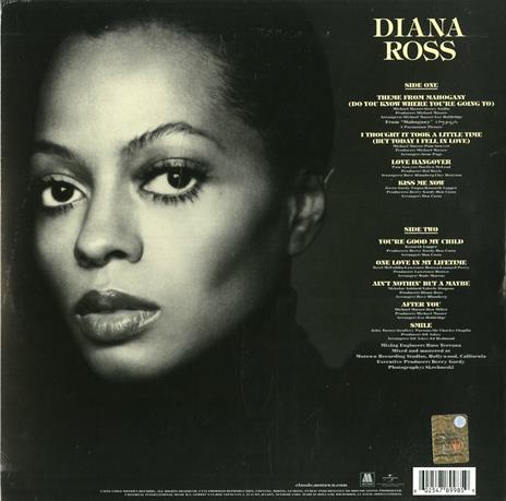 Diana Ross (180 gr. + Mp3 Download) - Vinile LP di Diana Ross - 2