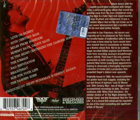 Danger Zone - CD Audio di Sammy Hagar - 2