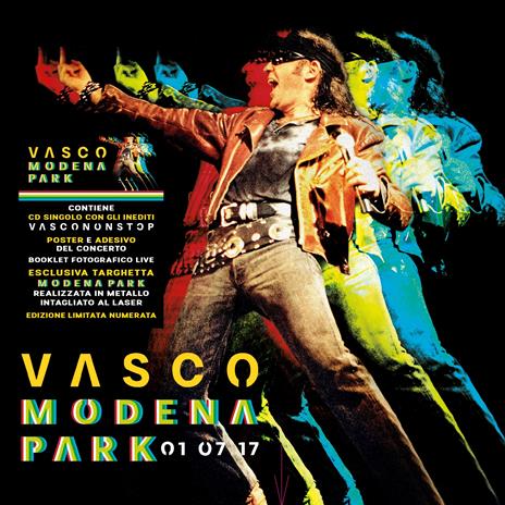 Modena Park Kit (Digipack Sleeve Limited Edition) - CD Audio Singolo di Vasco Rossi