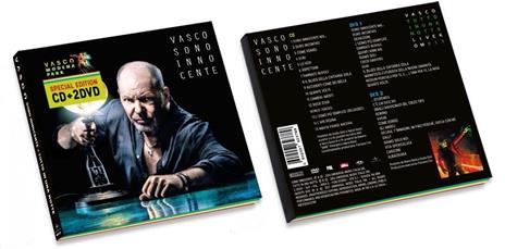 Sono innocente - Tutto in una notte vols. 1 & 2 (Remaster) - CD Audio + DVD di Vasco Rossi