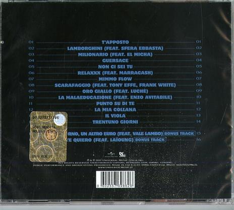 Gentleman (Blue Version) - CD Audio di Gué Pequeno - 2