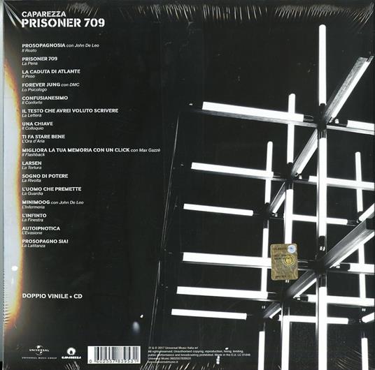 Prisoner 709. Escape Edition - Vinile LP + CD Audio di Caparezza - 2