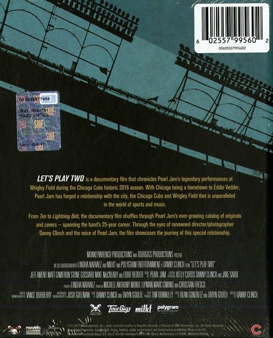 Let's Play Two (Blu-ray) - Blu-ray di Pearl Jam - 2