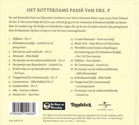 Het Rotterdams Passe - CD Audio di Drs. P - 2