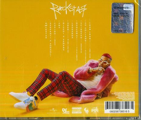 SFERA EBBASTA ROCKSTAR - INTERNATIONAL VERSION (2018) - CD NUOVO E  SIGILLATO !