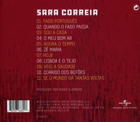 Sara Correia - CD Audio di Sara Correia - 2