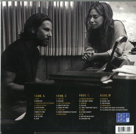 A Star Is Born (Colonna sonora) - Vinile LP di Lady Gaga,Bradley Cooper - 2