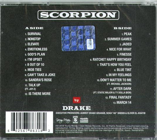 Scorpions - CD Audio di Drake - 2