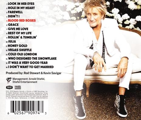 Blood Red Roses (Deluxe Edition) - CD Audio di Rod Stewart - 2