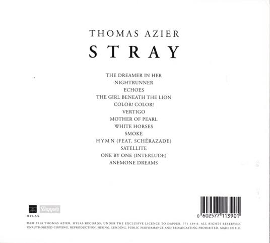 Stray - CD Audio di Thomas Azier - 2