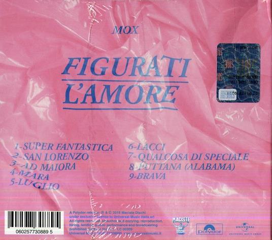 Figurati l'amore - CD Audio di MOX - 2