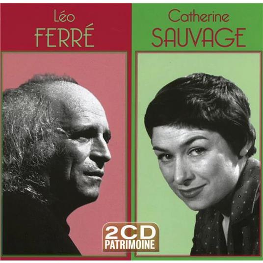 Leo Ferre / Catherine Sauvage - 2Cd Patrimoine (2 Cd) - CD Audio