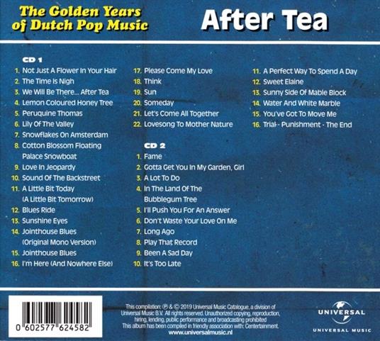 The Golden Years of Dutch Pop Music - CD Audio di After Tea - 2