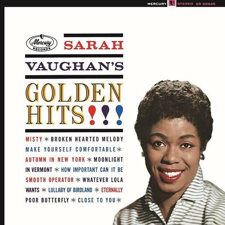 Golden Hits (Gold Coloured Vinyl) - Vinile LP di Sarah Vaughan