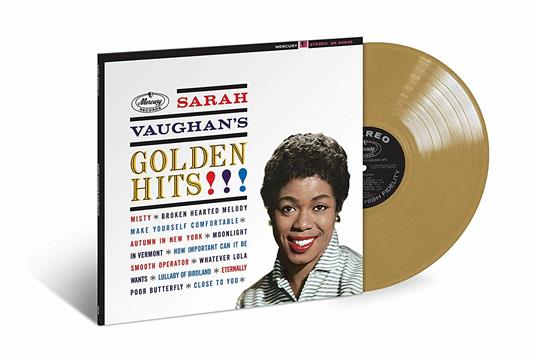 Golden Hits (Gold Coloured Vinyl) - Vinile LP di Sarah Vaughan - 2