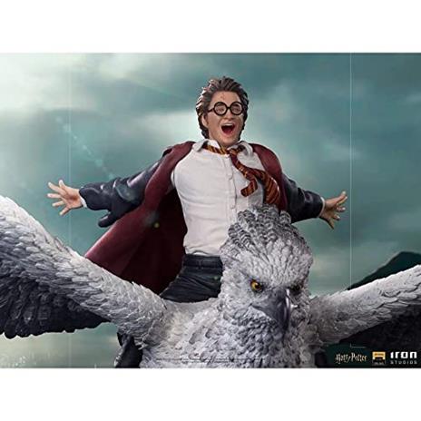 Iron Studios- Arte Scala 1/10 Potter Harry E Buckbeak Figurina, Multicolore, WBHPM41021 - 2