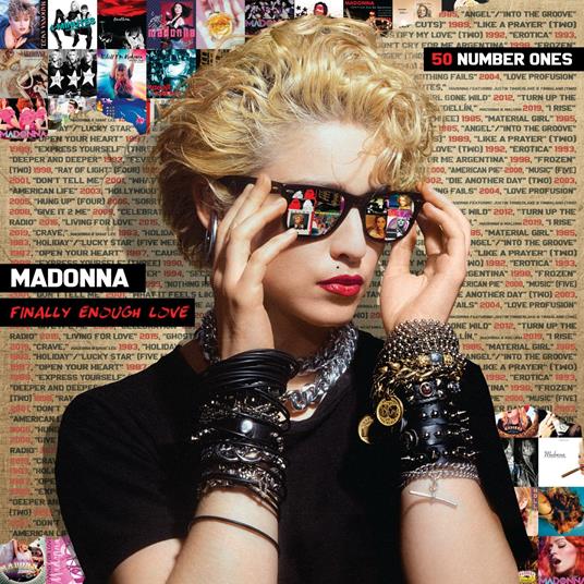 Finally Enough Love. 50 Number Ones - CD Audio di Madonna