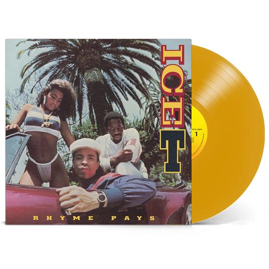 Rhyme Pays (National Album Day - Yellow Coloured Vinyl) - Vinile LP di Ice-T